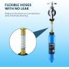 imageCRYSTALA RVCamper Water Filter Inline Water Filter Effectively Reduces Bad Taste Odors Chlorine and Sediment for RVs and Marines 1 Pack Filter with 1 Flexible Hose Protector2 CountPack of 1