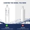 imageCrystala Filters 3USPF01 Under Sink Water Filter Compatible with Advanced 3USPF01 3USMAXF01H 3USPF01H RP78702 K00337 K00338 Water Filter 2 Packs