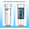 imageCrystala Filters Compatible with GE XWF Water Filter Replacement for GE SmartWater Refrigerator Water Filter 2 PACK