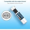 imageCrystala Filters Compatible with GE XWF Water Filter Replacement for GE SmartWater Refrigerator Water Filter 2 PACK
