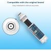 imageCrystala Filters Replacement for DA9717376B Water Filter NSF 42 Compatible with Samsung HAFQIN HAFQINEXP DA9708006C RF23M8070SG RF23M8070SR RF23M8090SG RF23M8570SR 3 PackStandard