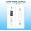 imageCrystala Filters Water Filter Replacement for SubZero 4204490 4290510 Refrigerator Water Filter Pack of 33 Pack