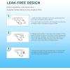 imageCrystala Filters XWF Replacement for GE XWF Refrigerator Water Filter Pack of 3 Not XWFE