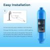 imageCrystala Garden Hose End PreFilter for Swimming Pool Hot Tubs Spa Inflatable Pool Ponds Greatly Reduces Bad Taste Odors Chlorin and Sediment up to 8000 Gallons 1 Pack3 Count Pack of 1