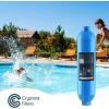imageCrystala Garden Hose End PreFilter for Swimming Pool Hot Tubs Spa Inflatable Pool Ponds Greatly Reduces Bad Taste Odors Chlorin and Sediment up to 8000 Gallons 1 Pack2 Count Pack of 1