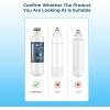 imageCrystala LT1000PC Replacement Water Filter Compatible with LT1000PCPCS LT1000PC LT1000PC MDJ64844601 ADQ747935 ADQ74793504 Water Filter and LT120F ADQ73334008 Fresh Air Filter 3 Pack4 Count Pack of 1