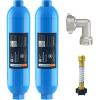 imageCRYSTALA RVCamper Water Filter Inline Water Filter Effectively Reduces Bad Taste Odors Chlorine and Sediment for RVs and Marines 1 Pack Filter with 1 Flexible Hose Protector2 CountPack of 1