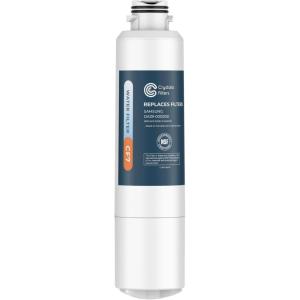 imageCrystala Filters Compatible with Samsung DA2900020B Refrigerator Water Filter DA2900020AB DA2900020B1 HAFCINEXP 469101 RF4267HARS RF25HMEDBSR RF28HMEDBSR RS25J500DSR 3 Pack1 Count Pack of 1