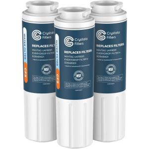 imageCrystala Filters UKF8001 Compatible with Everydrop Filter 4 EDR4RXD1 Whirlpool Refrigerator Water Filter 4 4396395 Maytag UKF8001AXX UKF8001AXX750 469006 Puriclean II PH21500 Pack of 33 Count Pack of 1