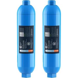 imageCrystala Garden Hose End PreFilter for Swimming Pool Hot Tubs Spa Inflatable Pool Ponds Greatly Reduces Bad Taste Odors Chlorin and Sediment up to 8000 Gallons 1 Pack2 Count Pack of 1